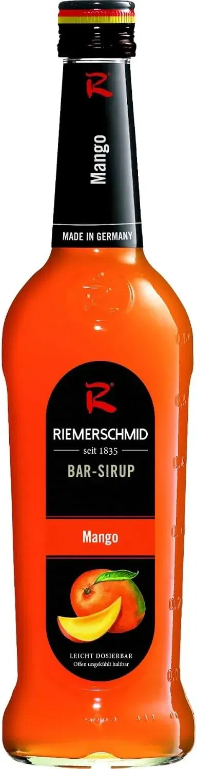 Riemerschmid Bar-Sirup Mango (700ml) ab 5,69 € inkl. Prime-Versand