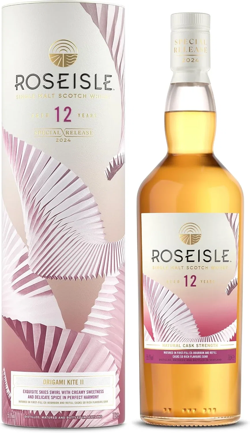 Roseisle Origami Kite II Special Release 2024 Single Malt Scotch Whisky 12 Jahre (55,6 % Vol., 700ml)