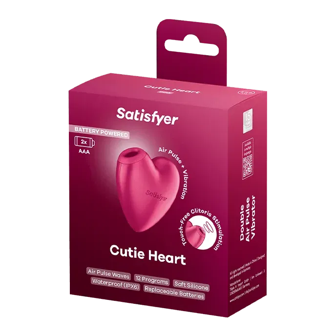 EisDE: Satisfyer Cutie Heart Druckwellenvibrator & 6 Gratisartikel für 0,00 € (MBW 19,95 €)
