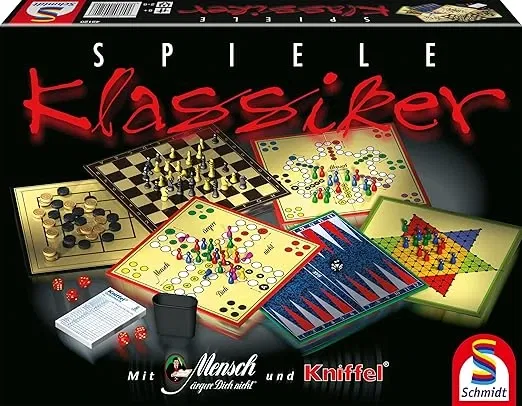Schmidt Spiele 49120 Spiele Klassiker Spielesammlung für 12,99 € inkl. Prime-Versand