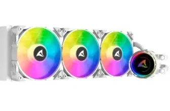 Schnäppchen, Deals und Rabattcodes des Tages: Sharkoon S90 RGB White AIO 360mm Wasserkühlung weiß