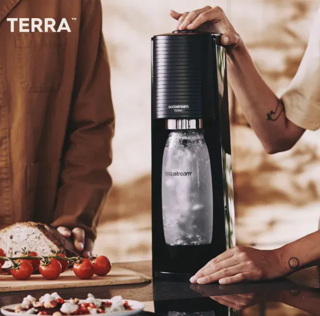 Schnäppchen, Deals Und Rabattcodes Des Tages - Sodastream Wassersprudler Terra Promopack Mit Quick-Connect Co2 Zylinder Inkl. 3X 1L Fuse Kunststoffflasche