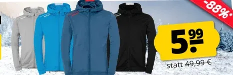 Kempa Player Herren Kapuzen Jacke 200362404 Für 10,94 € Inkl. Versand (Statt 25,45 €)