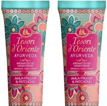 TESORI D’ORIENTE HANDCREME AYURVEDA zarte Handcreme mit Amla-Fruchtextrakt (2x75ml) ab 4,48 € inkl. Prime-Versand (statt 6,00 €)