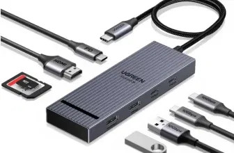 Schnäppchen, Deals und Rabattcodes des Tages: UGREEN Revodok Pro 10Gbps USB-C Hub mit HDMI 4K 60Hz, USB 3.2, SD/TF Kartenleser, PD 100W