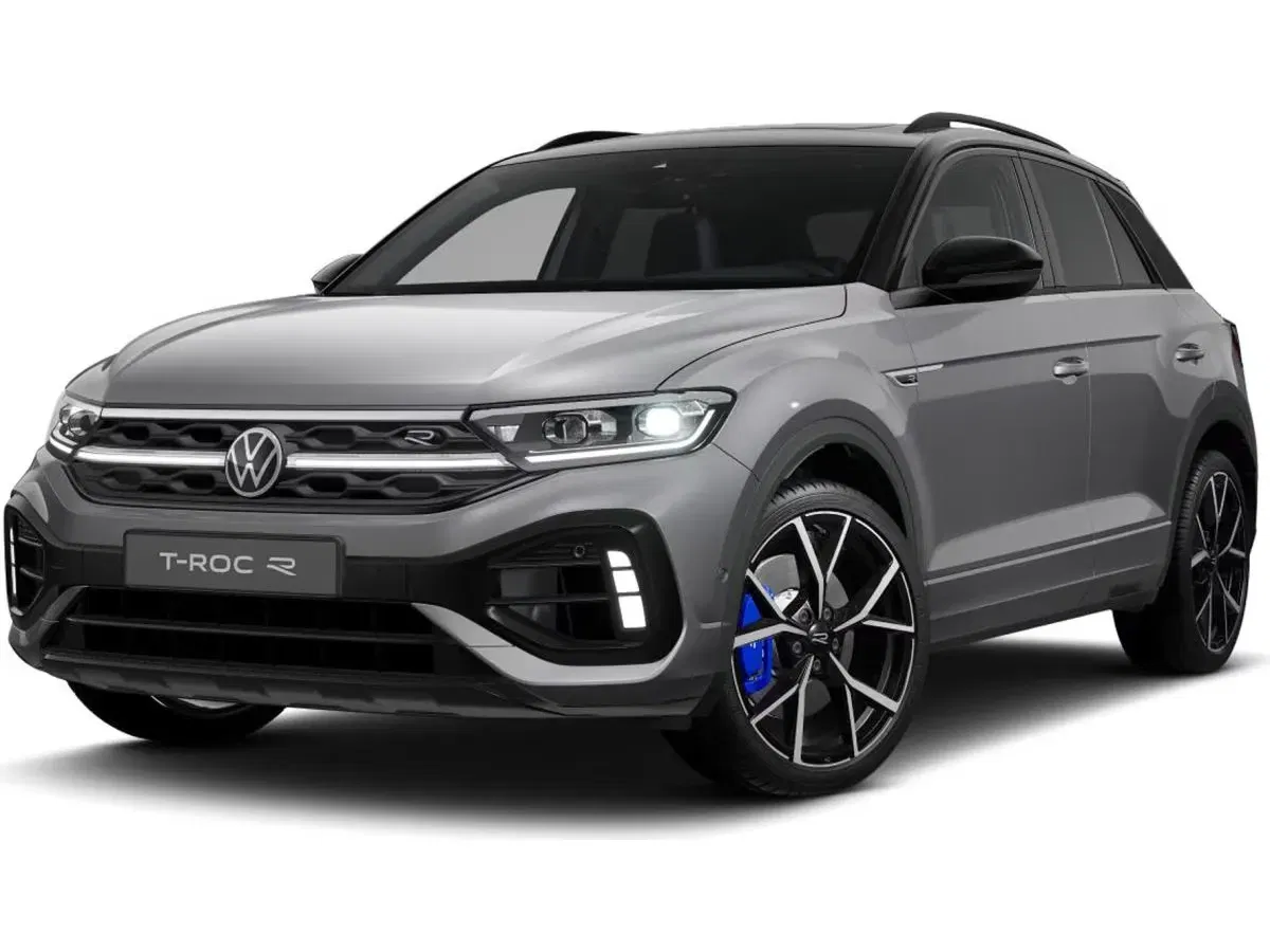 Volkswagen T-Roc R 2.0 TSI mit 300 PS für 379,00 € / Monat + 1.250,00 € einmalig – LF 0,55 (Privat- und Gewerbekunden)