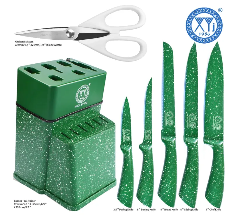 Schnäppchen, Deals Und Rabattcodes Des Tages: Xyj Authentic Since 1986 Stainless Steel Kitchen Knives Set