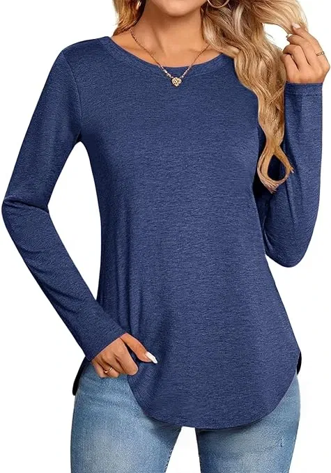 Zeagoo Damen Langarmshirt Casual (7 Farben, Gr. S bis XXL) für 8,99 € inkl. Prime-Versand (statt 14,99 €)