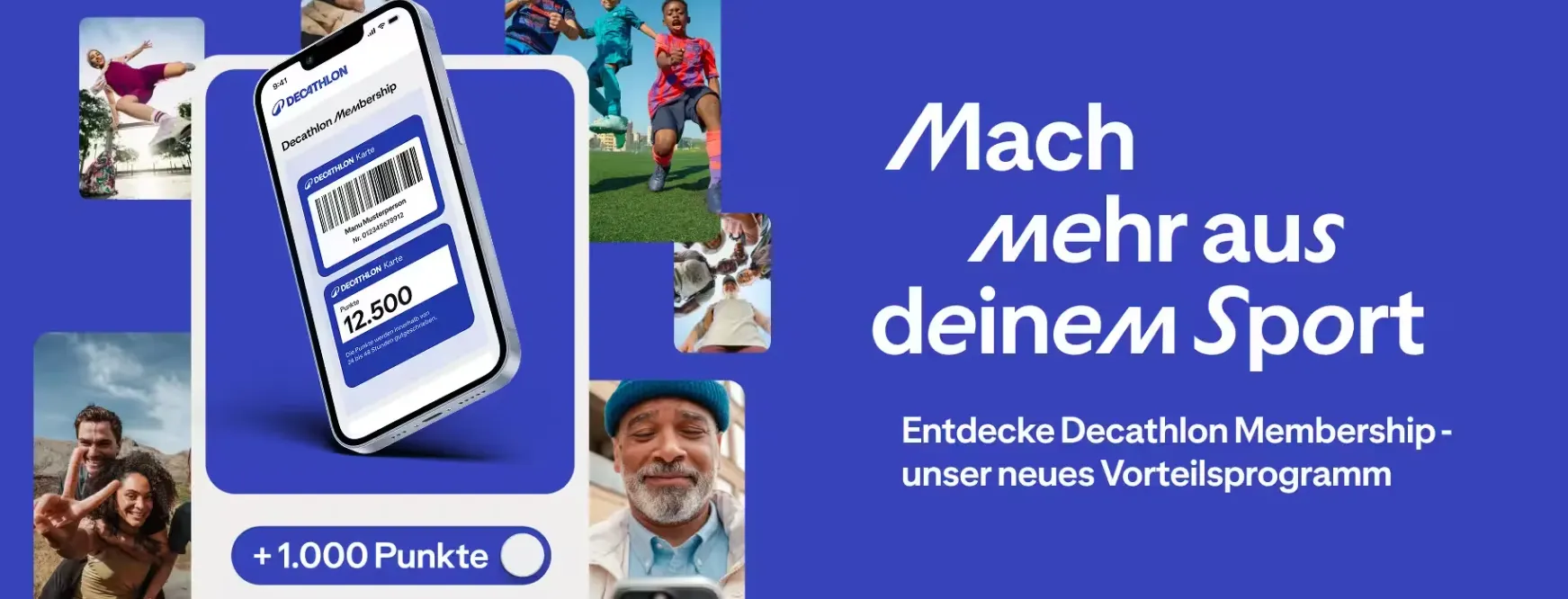 Ein Bild zeigt die neue Ausrichtung von Decathlon