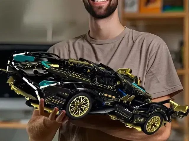 1690-tlg. Racing-Bausteinspielzeug für nur 0,99 € bei AliExpress – Neukunden