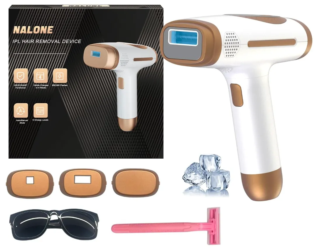 4-IN-1 Haarentfernung Laser mit Gefrierfunktion NALONE für 30,41 € inkl. Prime-Versand (statt 69,00 €)