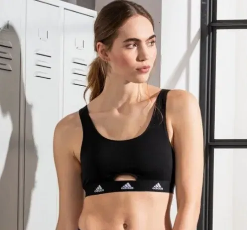 adidas Scoop Bralette – Sport Active Comfort Cotton (Gr. XS bis XXL) für 14,95 € inkl. Prime-Versand (statt 20,15 €)