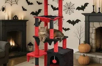 BYBYME 168 cm Gothic-Kratzbaum für 28,00 € inkl. Prime-Versand (statt 55,99 €)