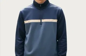 Schnäppchen, Deals und Rabattcodes des Tages: Ben Sherman Blue Two Tone Zip Herren Sweatshirt