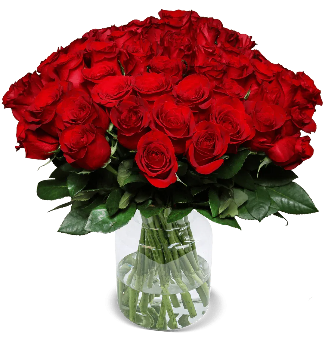 Blumenstrauß ClassicRed mit 44 Rote Rosen ab 29,99 € inkl. Versand