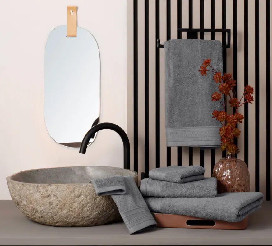 Bruno BANANI Handtuch Set Robby (5Stk. Premium Handtücher 500 Gr/m² 100% Baumwolle) ab 15,12 € inkl. Versand (OTTO UP Plus) (statt 29,99 €)