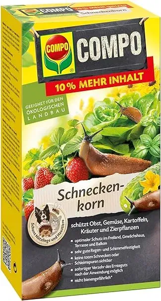 COMPO Schneckenkorn (2,2kg) für 8,89 € inkl. Prime-Versand