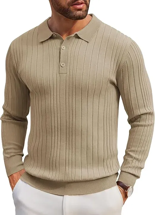 COOFANDY Herren Pullover mit Polokragen (12 Farben, Gr. S bis 3XL) für 17,99 € inkl. Prime-Versand (statt 28,99 €)