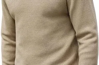 COOFANDY Herren Winter Pullover Waffelstrick (9 Farben, Gr. S bis 3XL) für 17,20 € inkl. Prime-Versand (statt 28,99 €)