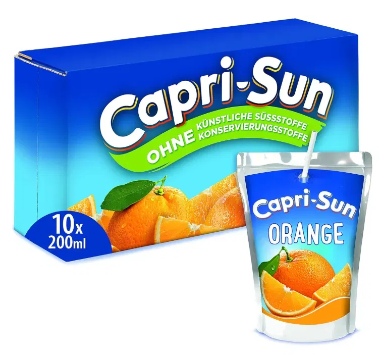 Capri-Sun Orange (10x200ml) für 3,35 € inkl. Prime-Versand (statt 4,29 €)