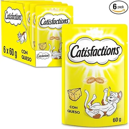 Catisfactions Leckerlis für Katzen 6er Pack (6x60g) ab 5,79 € inkl. Prime-Versand (statt 7,99 €)