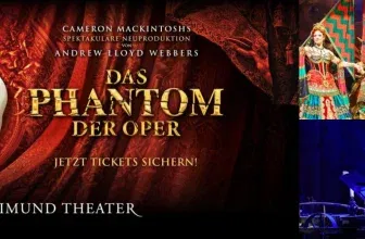 🎭Das Phantom der Oper Wien – Musicalreise ins Raimund Theater ab 78,50 € inkl ÜN und Frühstück