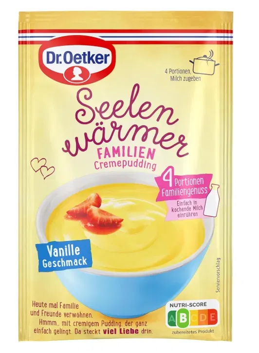 Schnäppchen, Deals Und Rabattcodes Des Tages - Dr. Oetker Seelenwärmer Familie Vanille Geschmack 9Er Pack 9 X 75 G
