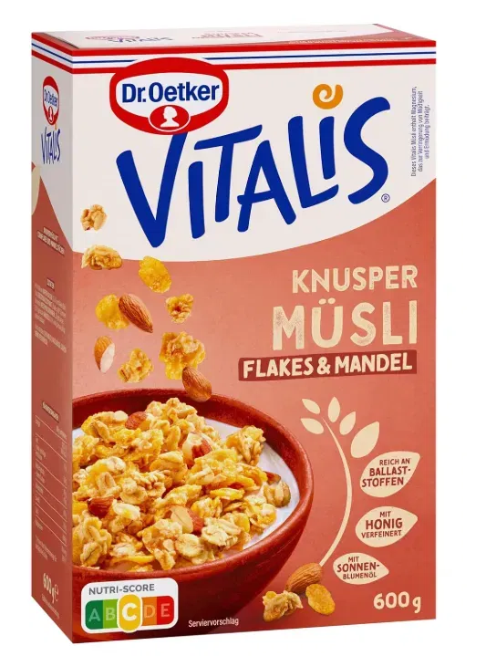 Schnäppchen, Deals Und Rabattcodes Des Tages - Dr. Oetker Vitalis Knusper Flakes Knuspermüsli