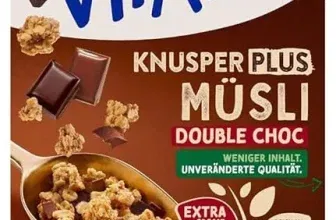Schnäppchen, Deals und Rabattcodes des Tages - Dr. Oetker Vitalis KnusperPlus Double Chocolate Knuspermüsli