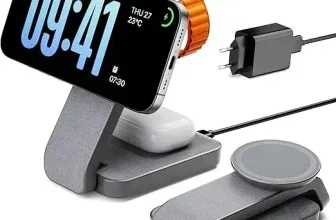 Eazpower Magsafe Ladestation (3 Farben) für 19,94 € inkl. Prime-Versand (statt 26,59 €)