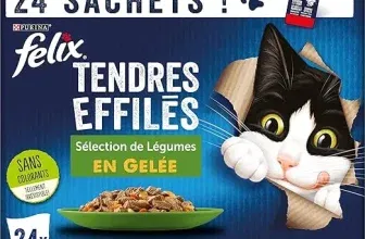 Schnäppchen, Deals und Rabattcodes des Tages - FELIX Zart konisch ausgewachsene Katze Gelee 100% vollständige und ausgewogene Rezeptur gemischte Auswahl an Gemüse Lachs Forelle Rindfleisch und Huhn Frischebeutel 24er Pack