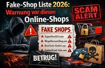 Schnäppchen, Deals und Rabattcodes des Tages - Fake Shop Liste 2026