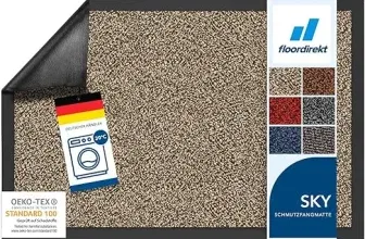 Floordirekt Schmutzfangmatte Rhine – waschbare Fußmatte – 40 cm x 60 cm (40 cm x 60 cm) für 1,19 € inkl. Versand (statt 8,00 €)