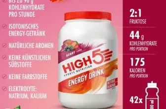 Schnäppchen, Deals und Rabattcodes des Tages - HIGH5 Sport Energy Drink Isotonisches Getränkepulver mit Electrolytes