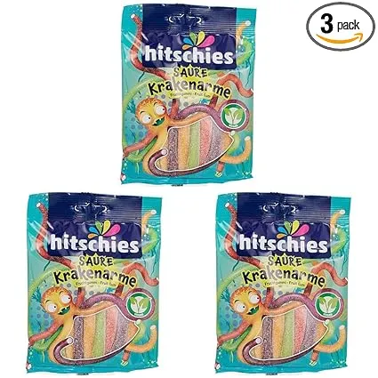 Hitschies Saure Krakenarme Fruchgummi 3er Pack (3x125g) für 2,67 € inkl. Prime-Versand