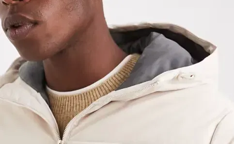 Schnäppchen, Deals Und Rabattcodes Des Tages: Jack &Amp; Jones Pufferjacke In Wollweiß Mit Kapuze