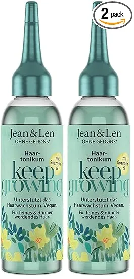 Jean & Len Haartonikum Rosmarin (2x75ml) ab 8,08 € inkl. Prime-Versand (statt 11,98 €)