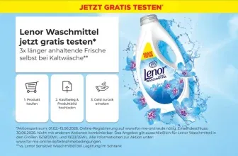 Schnäppchen, Deals und Rabattcodes des Tages - Lenor Waschmittel Cashback