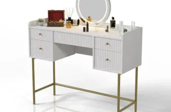 Schnäppchen, Deals und Rabattcodes des Tages - Juskys Schminktisch mit Spiegel Samira