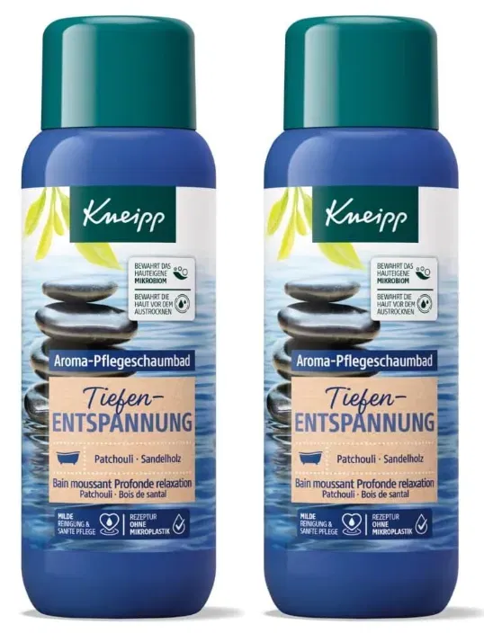 Kneipp Aroma-Pflegeschaumbad Tiefenentspannung (2x 400ml) ab 4,44 € inkl. Prime-Versand