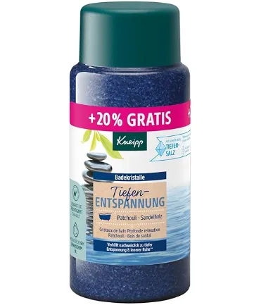 Kneipp Badekristalle Tiefenentspannung Sondergröße mit naturreinem Tiefensalz (720g) ab 3,75 € inkl. Prime-Versand (statt 5,99 €)