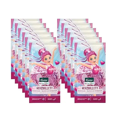 Kneipp Naturkind Kinder Badezusatz Badekristalle Herzballett 12er Pack (12x40g) ab 13,78 € inkl. Prime-Versand