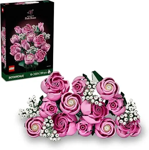 LEGO Botanicals – Rosa Rosenstrauß (10374) für 39,99 € inkl. Prime-Versand