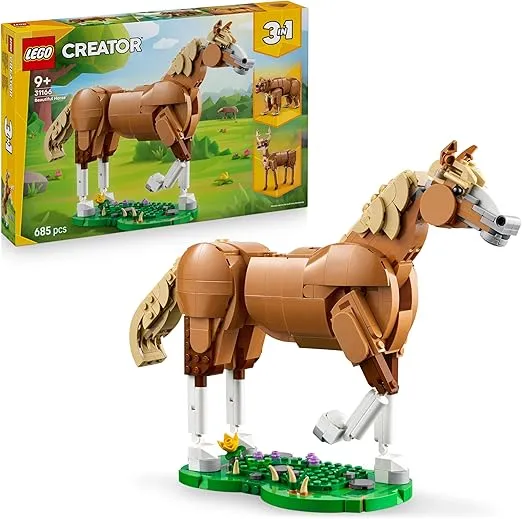 LEGO Creator 3in1 Prächtiges Ross (31166) für 29,99 € inkl. Prime-Versand