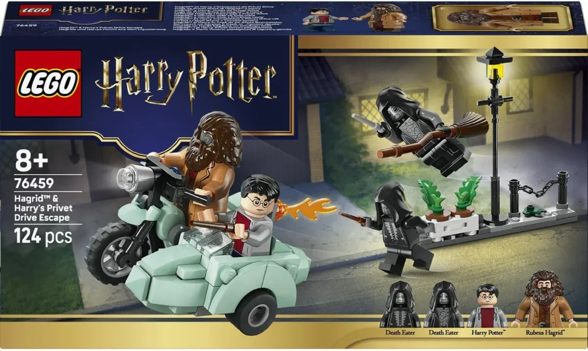LEGO Harry Potter Hagrid und Harry fliehen aus dem Ligusterweg (76459)