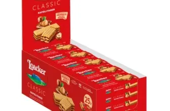 Schnäppchen, Deals und Rabattcodes des Tages - Loacker Classic Napolitaner Waffeln mit Haselnuss-Creme