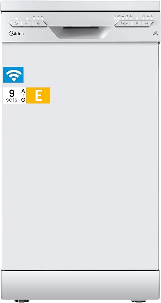 Midea SF 3.45NW PRO Geschirrspüler 45 cm für 265,99 € inkl. Versand