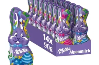 Milka Mein Lieblingsschmunzelhase Alpenmilch in zwei liebevollen Designs (14x90g) für 21,87 € inkl. Prime-Versand (statt 46,00 €)