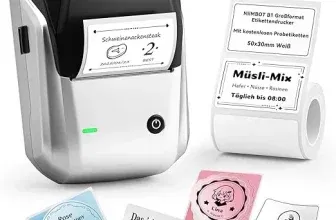 NIIMBOT B1 Etikettendrucker für 18,99 € inkl. Prime-Versand (statt 28,49 €)