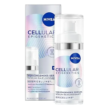 NIVEA CELLULAR Epigenetics Verjüngendes Serum mit EPICELLINE (4x 30ml) ab 44,05 € inkl. Prime-Versand (statt 119,96 €)